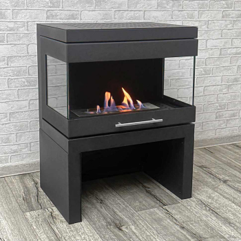 Новинка в мире интерьера: напольный биокамин FAMILY от SteelHeat!