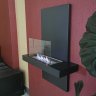 Настенный биокамин Wall Stove BioFire, черный фото 3