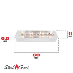 Топливный блок SteelHeat S-LINE 600