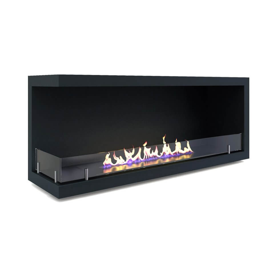 Угловой встраиваемый биокамин Firezo L'angolo Sinistro 1200, стандарт