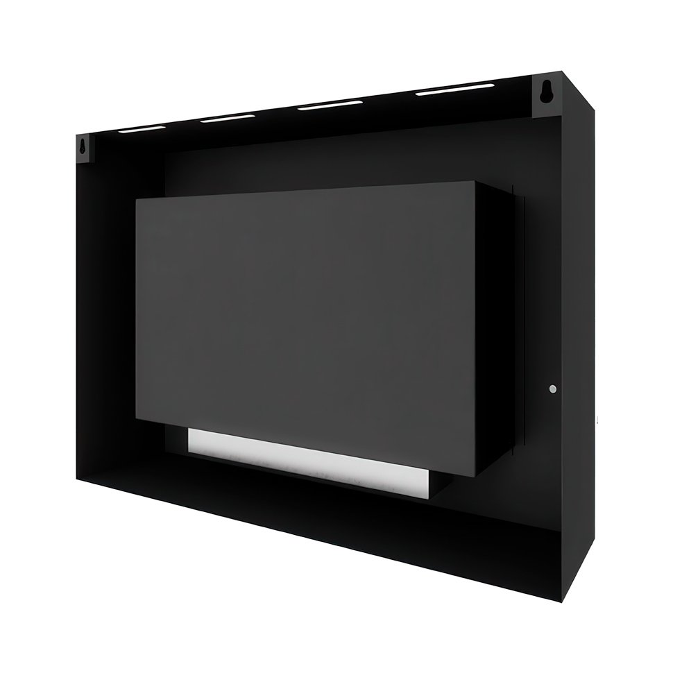 Биокамин SteelHeat WALL GRAND 900 черный