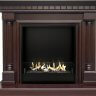 Биокамин в портале Firezo Dallas Темный дуб, стандарт фото 1