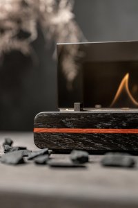 Настольный Биокамин Catterheim LIMITED Blackstrobe Padauk