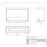 Биокамин фронтальный SteelHeat Leader 800 фото 6