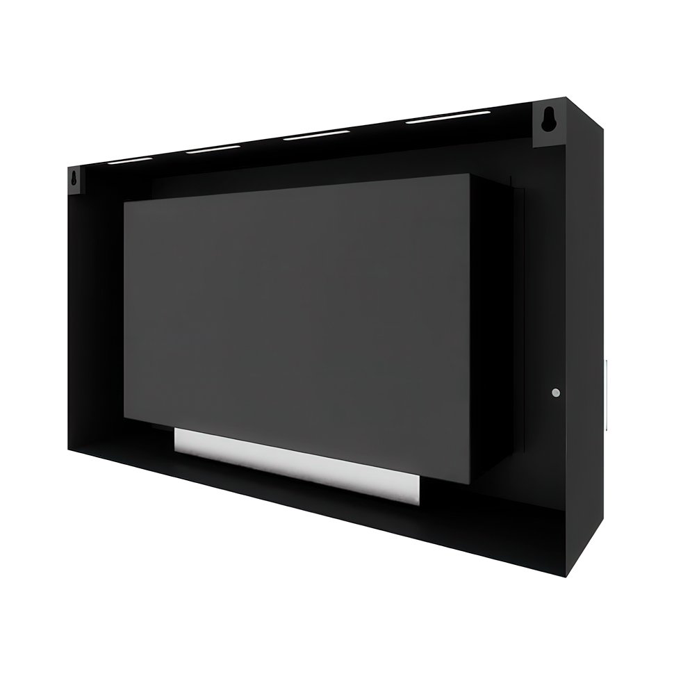 Биокамин SteelHeat WALL LONG 900 черный