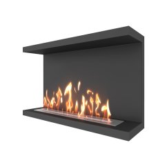 Биокамин фронтальный SteelHeat Leader 900