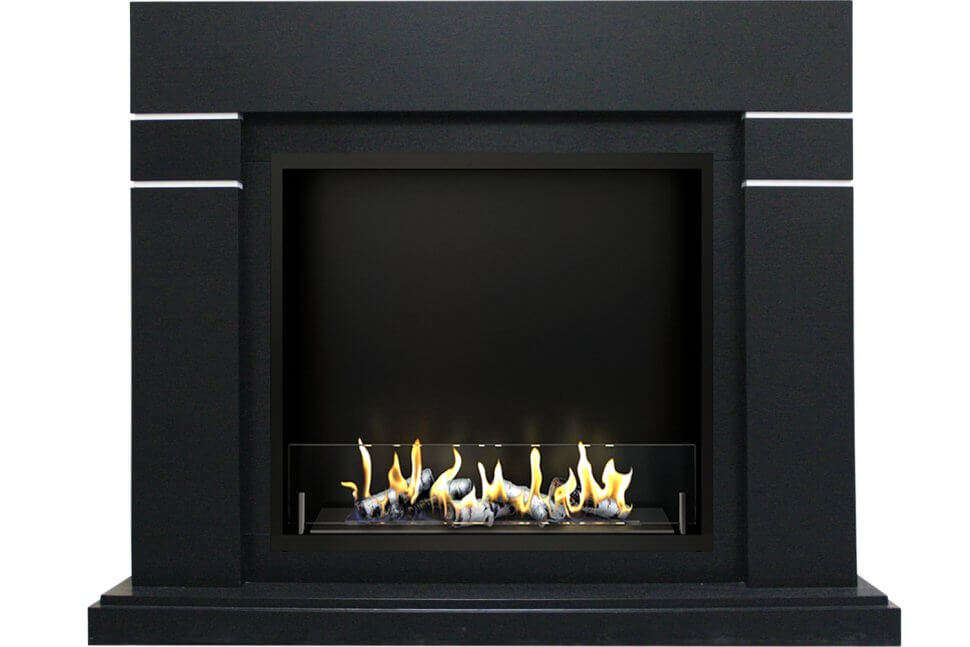 Биокамин в портале Firezo Lindos Black, стандарт