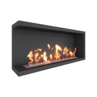 Биокамин угловой SteelHeat Leader 1200 левый