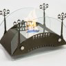 Биокамин настольный Lux Fire Пушкинский мост М (бронза) фото 2