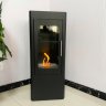 Напольный биокамин SafeFlame Biofire Glass Tower, черный фото 1
